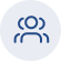 A light blue icon shows three stylized people with heads and shoulders, representing a group or team.
